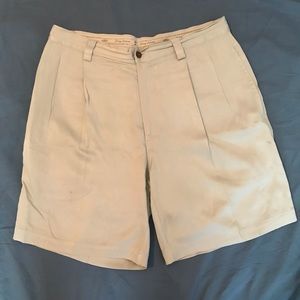 Tommy Bahama Silk Shorts Light Khaki